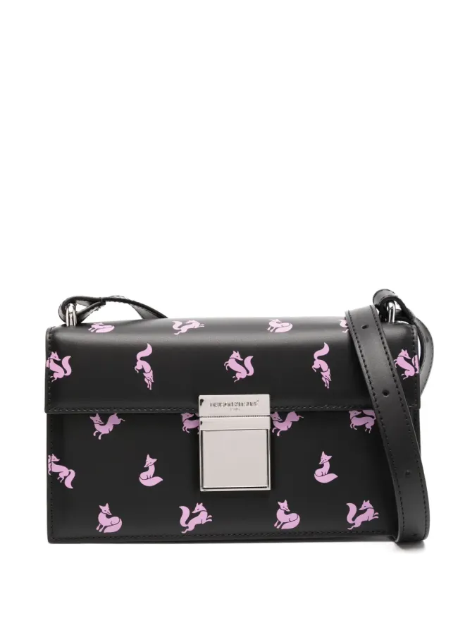 Maison Kitsuné Maison Kitsuné Preppy ショルダーバッグ - ブラックの商品画像