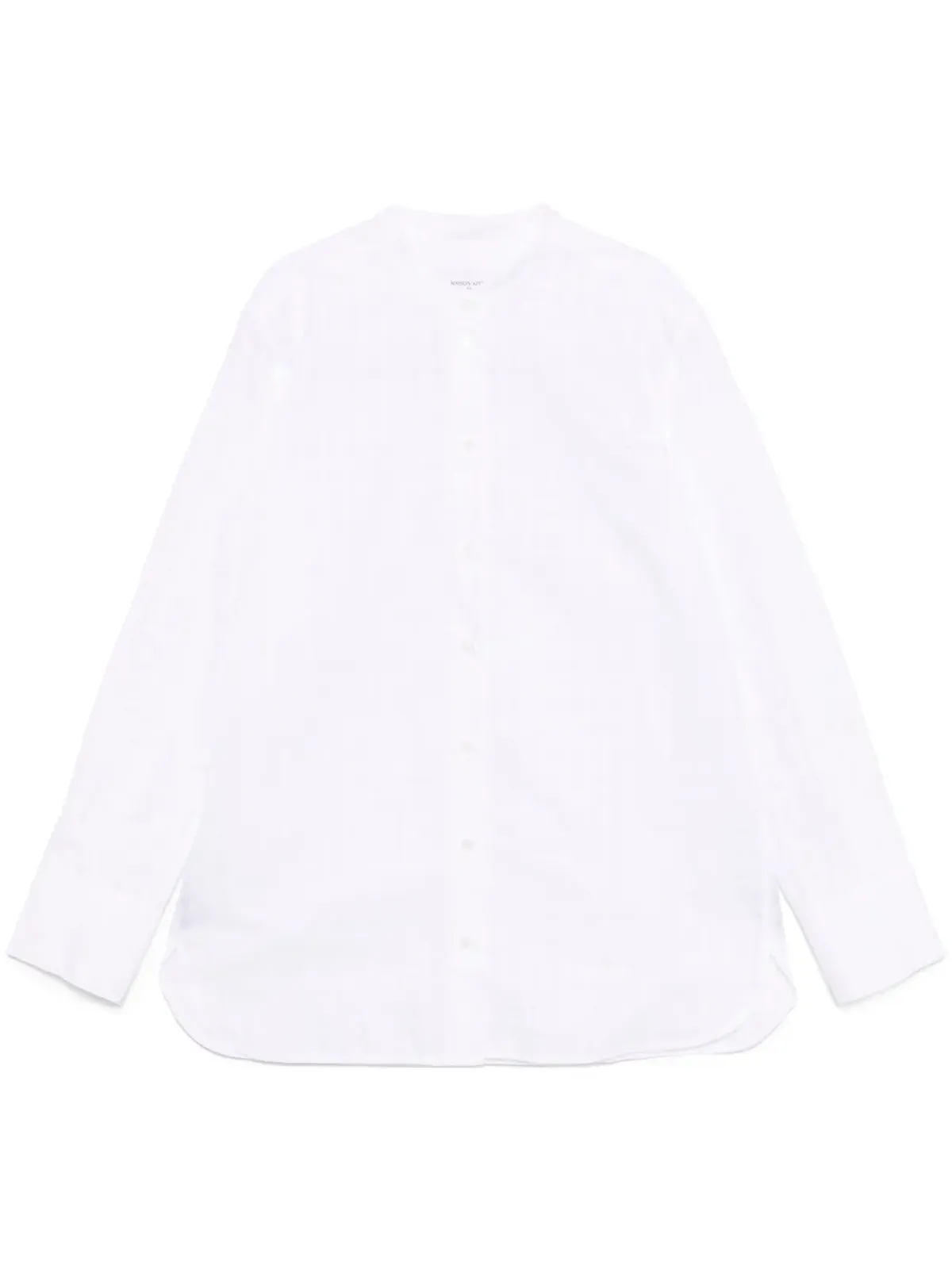Maison Kitsuné グリッド柄シャツ - ホワイト - 画像1