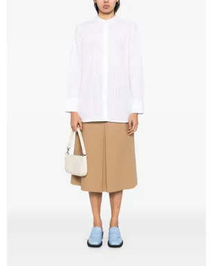 Maison Kitsuné グリッド柄シャツ - ホワイト - サムネイル2