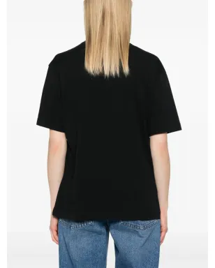 MERYLL ROGGE ロゴプリントTシャツ - ブラック - サムネイル4