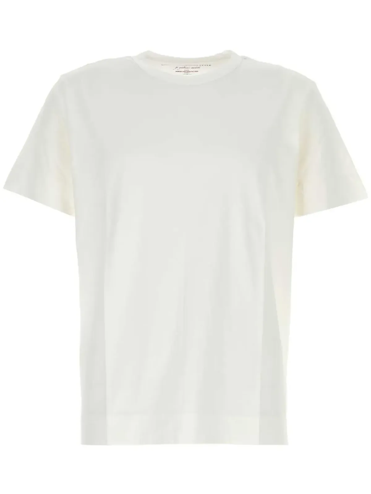 original vintage style コットンTシャツ - ホワイト - 画像1