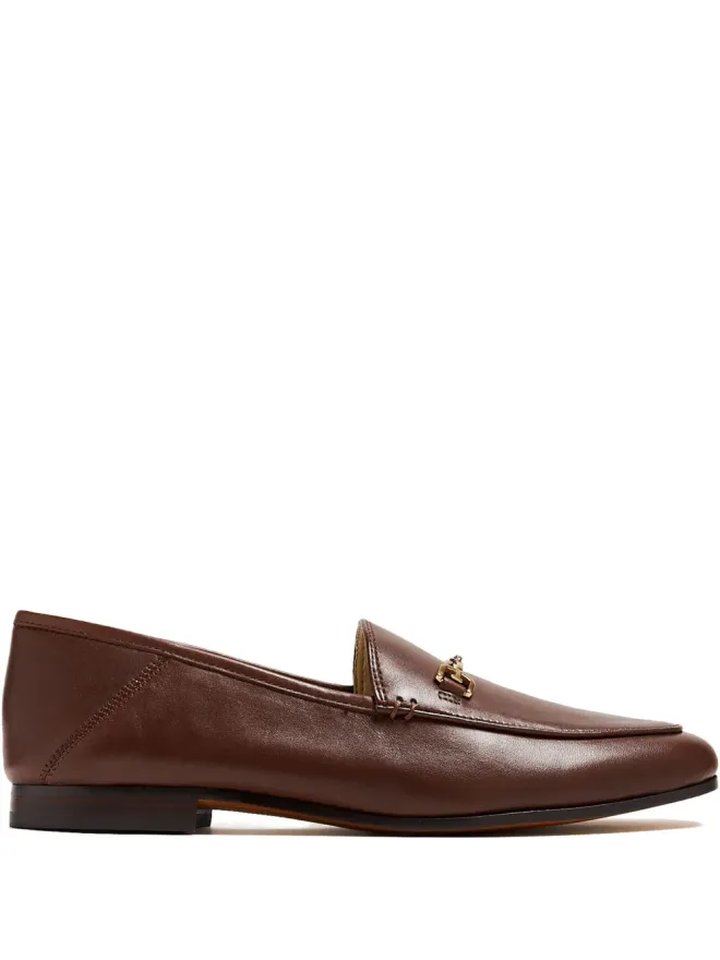 Sam Edelman Sam Edelman チェーンディテール レザー ローファー ブラウンの商品画像