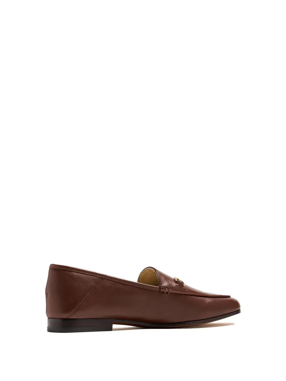 Sam Edelman チェーンディテール レザー ローファー ブラウン - 画像3