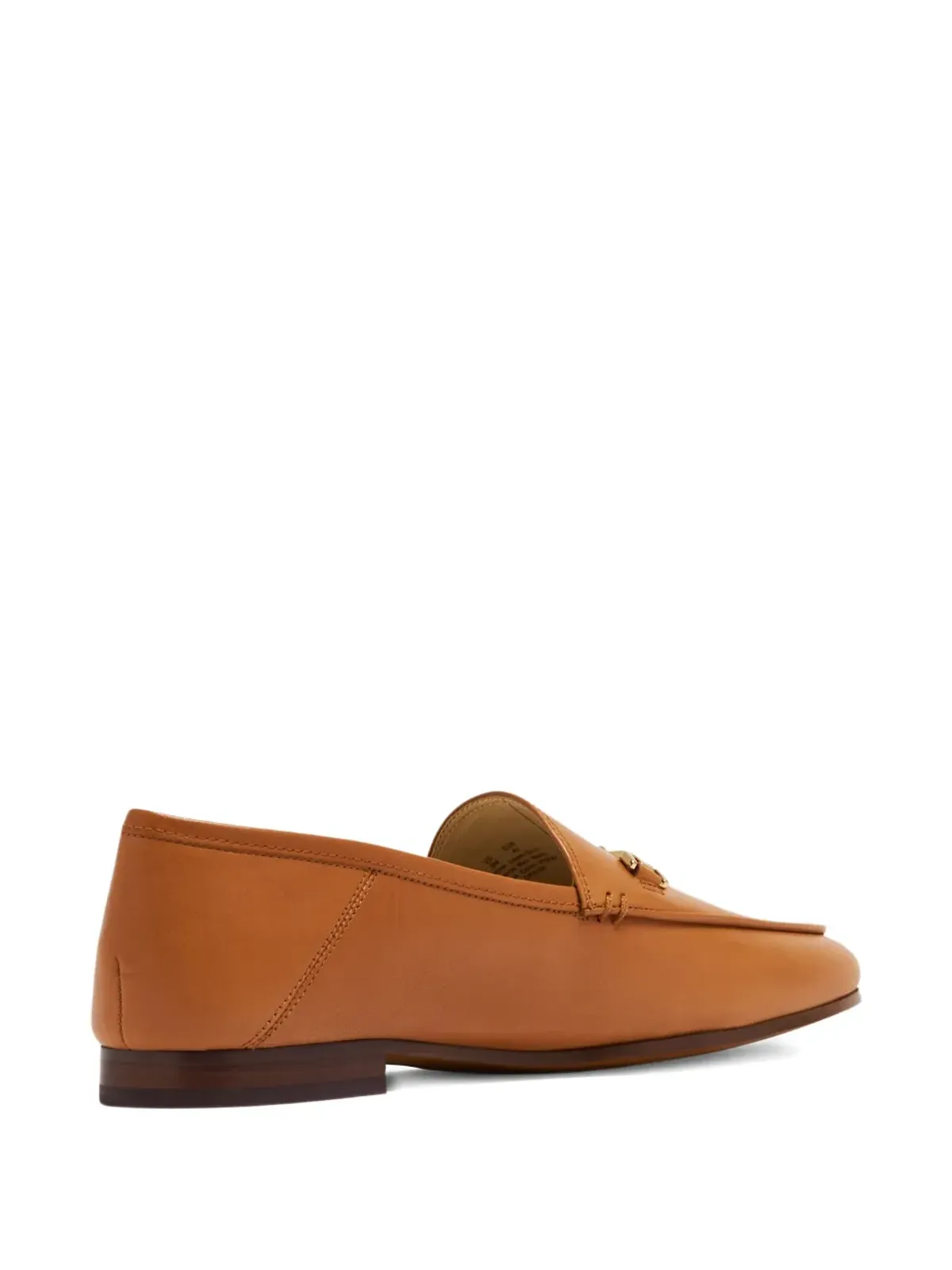 Sam Edelman ロレイン ホースビット メタリック レザー ローファー（ブラウン） - 画像3