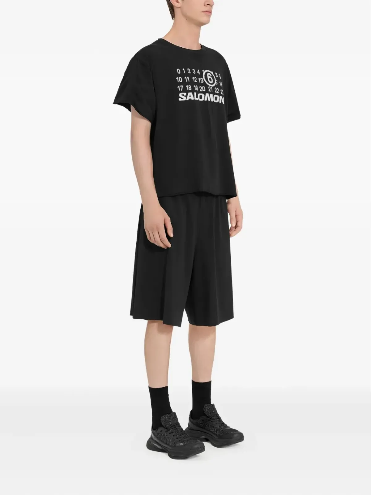 MM6 Maison Margiela X Salomon ロゴプリントTシャツ - 画像3
