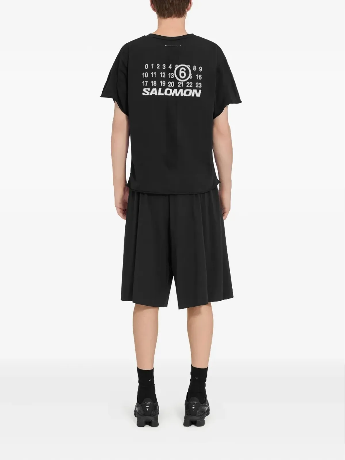 MM6 Maison Margiela X Salomon ロゴプリントTシャツ - 画像4