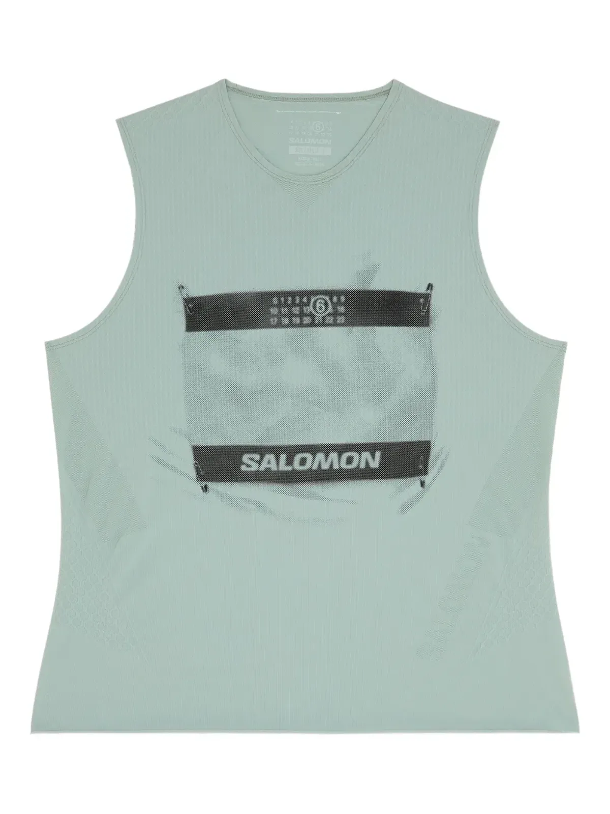 MM6 Maison Margiela X Salomon ロゴプリント タンクトップ - 画像1