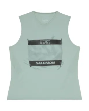 MM6 Maison Margiela X Salomon ロゴプリント タンクトップ - サムネイル1