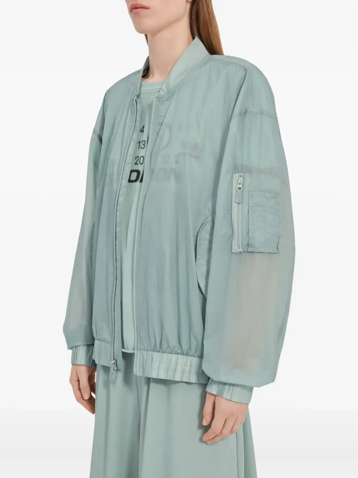 MM6 Maison Margiela X Salomon ボンバージャケット（ナンバーズプリント） - 画像5