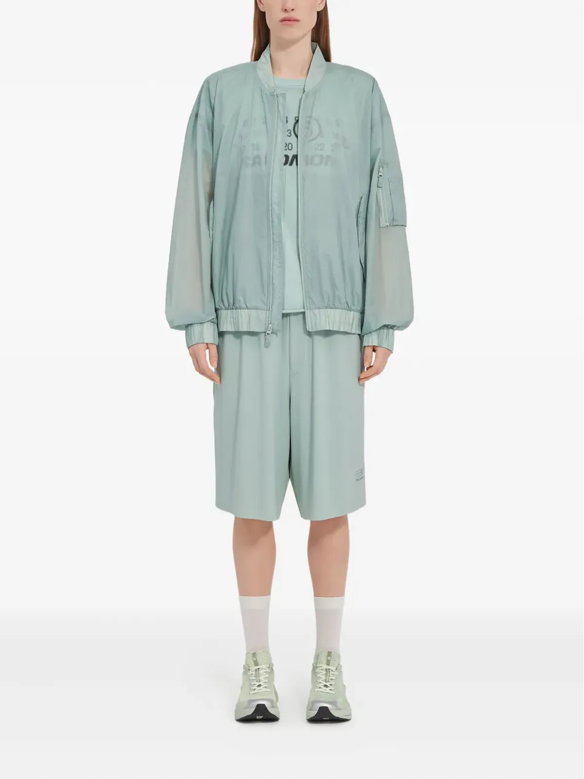 MM6 Maison Margiela X Salomon ボンバージャケット（ナンバーズプリント） - 画像2