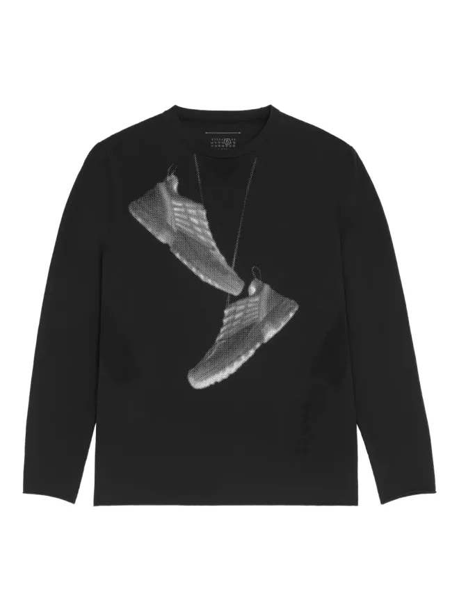 MM6 Maison Margiela X Salomon MM6 Maison Margiela X Salomon グラフィックプリントスウェットシャツの商品画像