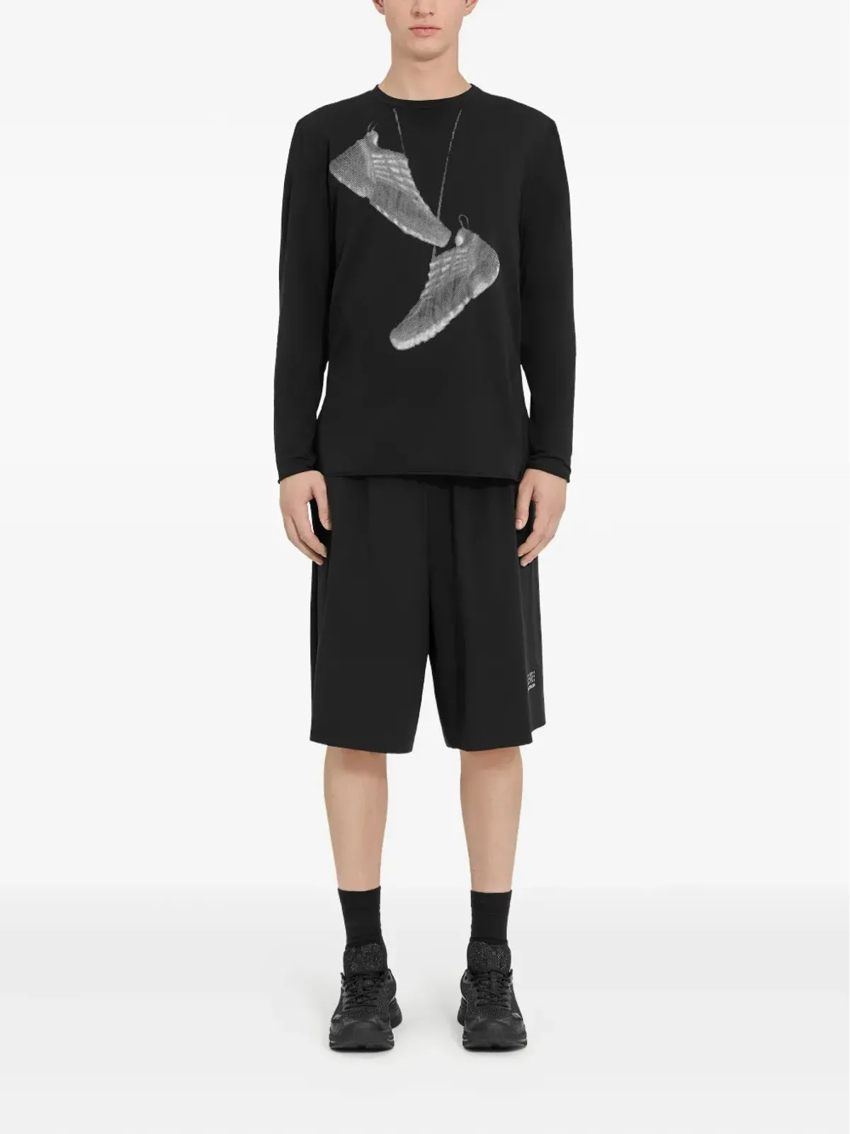 MM6 Maison Margiela X Salomon グラフィックプリントスウェットシャツ - 画像2