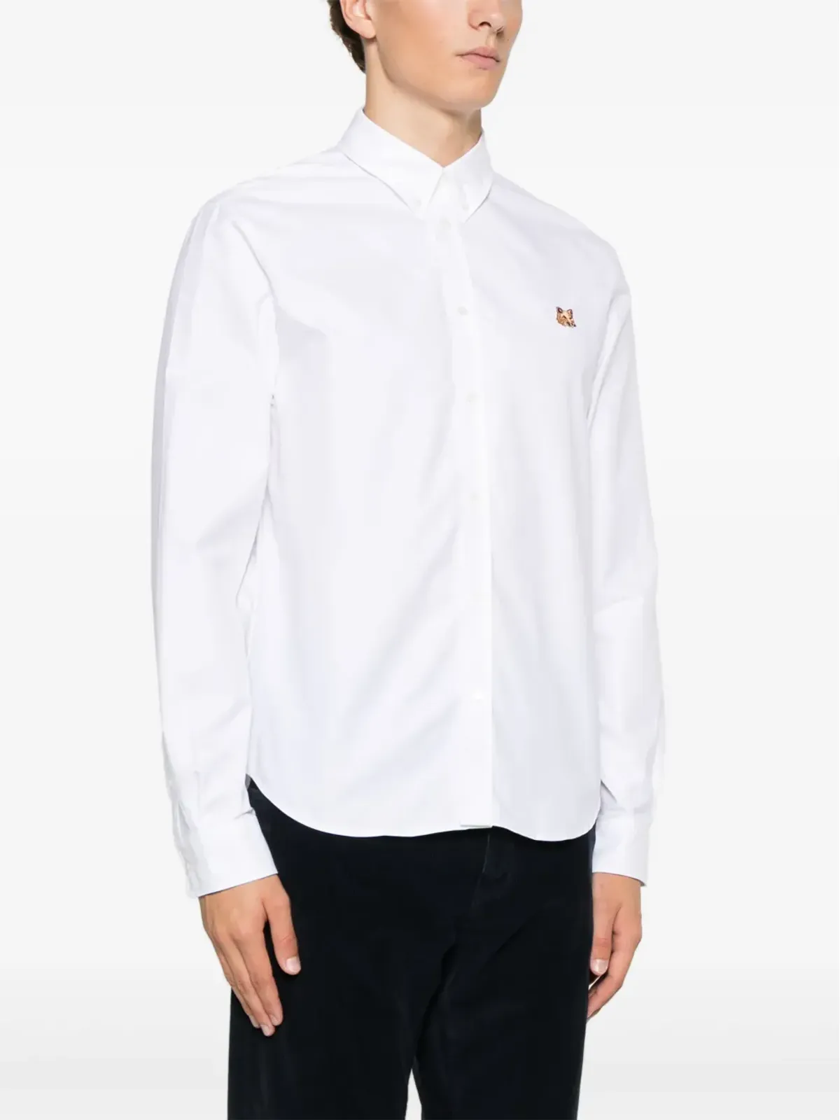 Maison Kitsuné ミニフォックスヘッド シャツ - 画像3