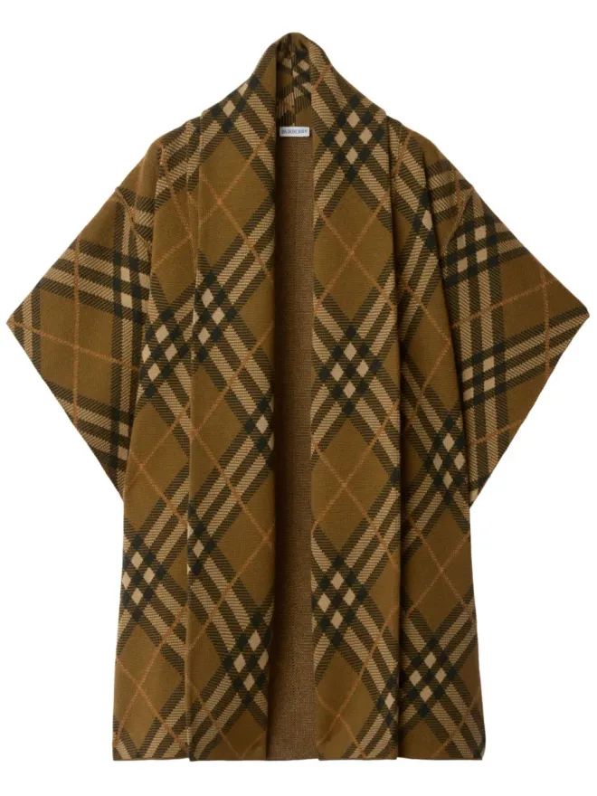 Burberry Burberry チェック柄ケープの商品画像