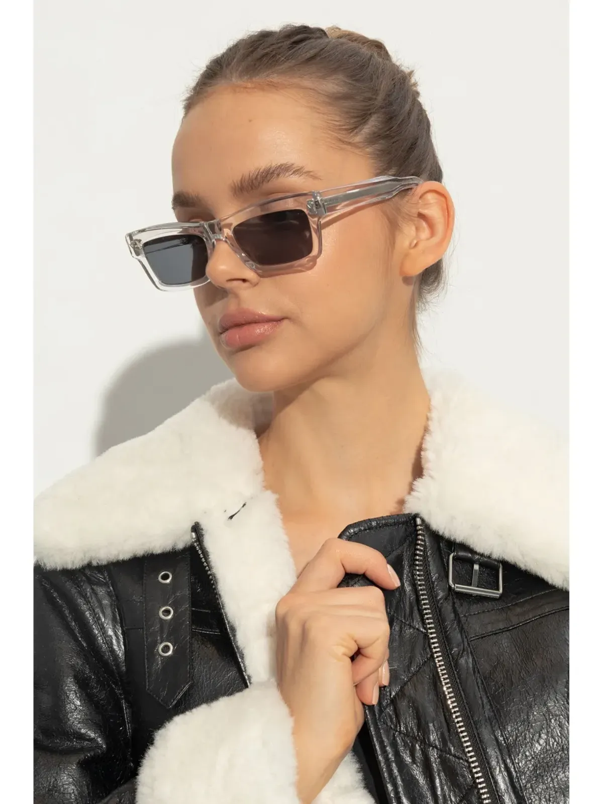 VALENTINO GARAVANI EYEWEAR スクエアフレームサングラス - 画像2