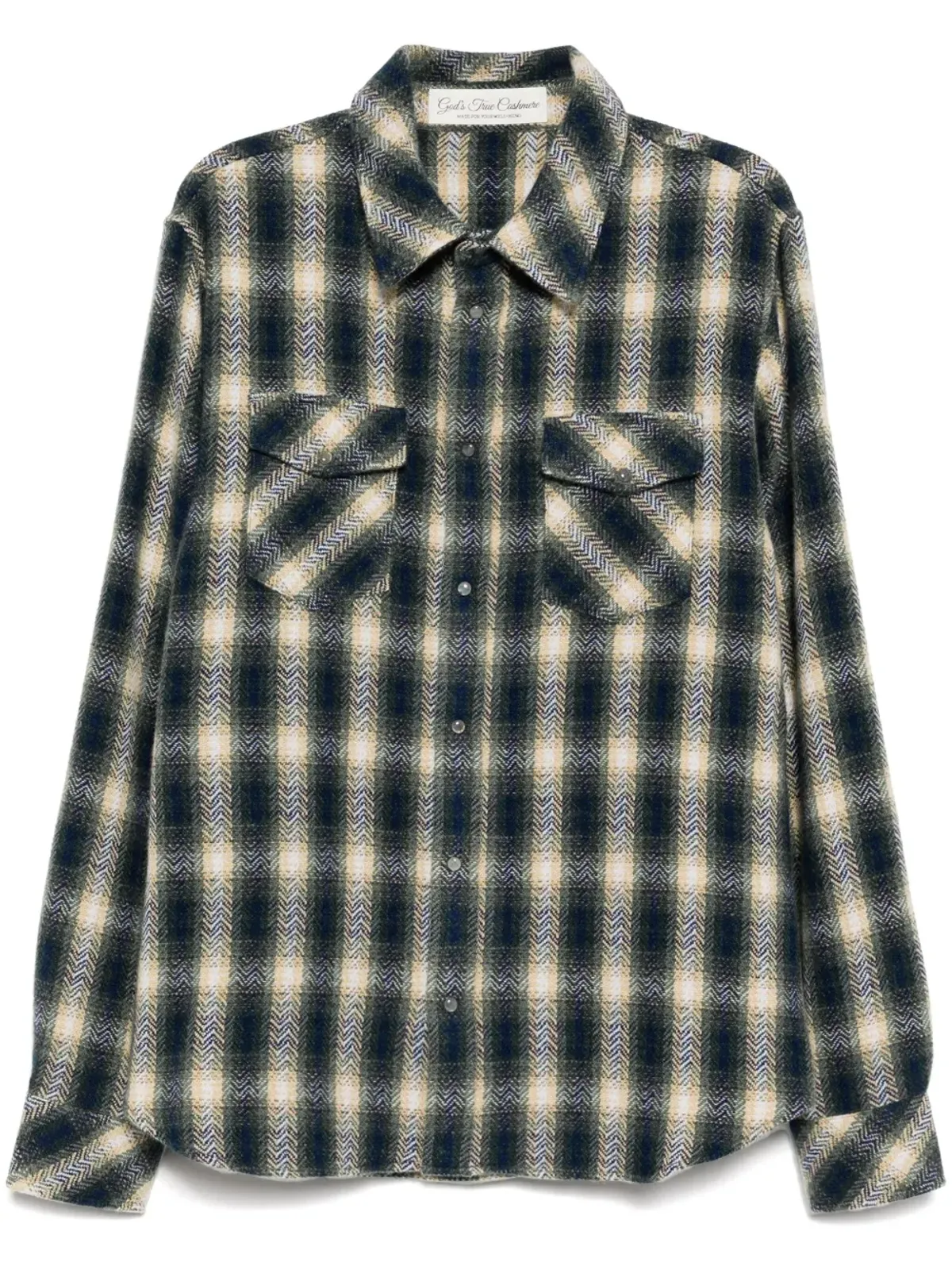 GOD'S TRUE CASHMERE A-Basinシャツ - 画像1