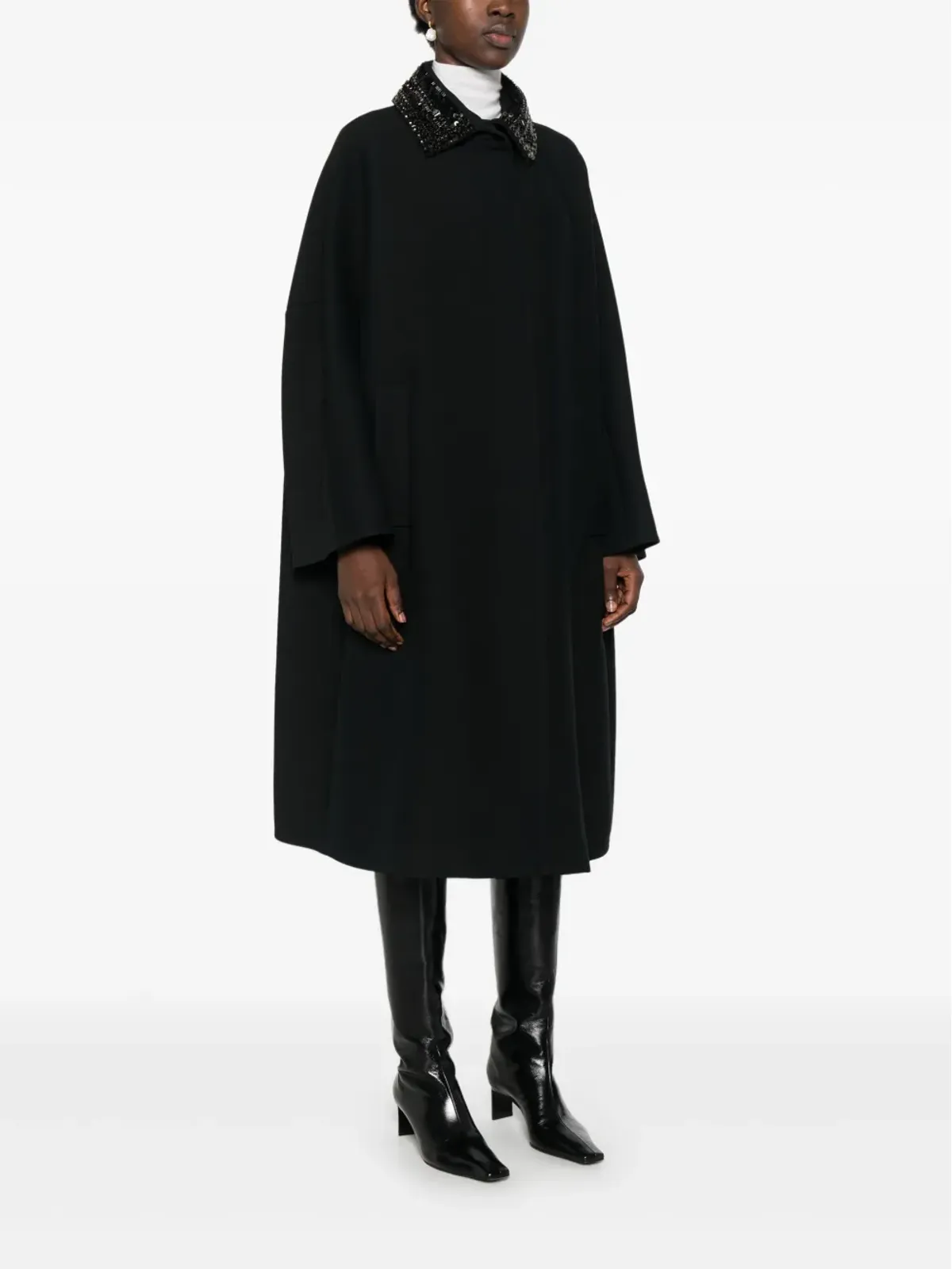 Max Mara ファラディー コート - ブラック - 画像3