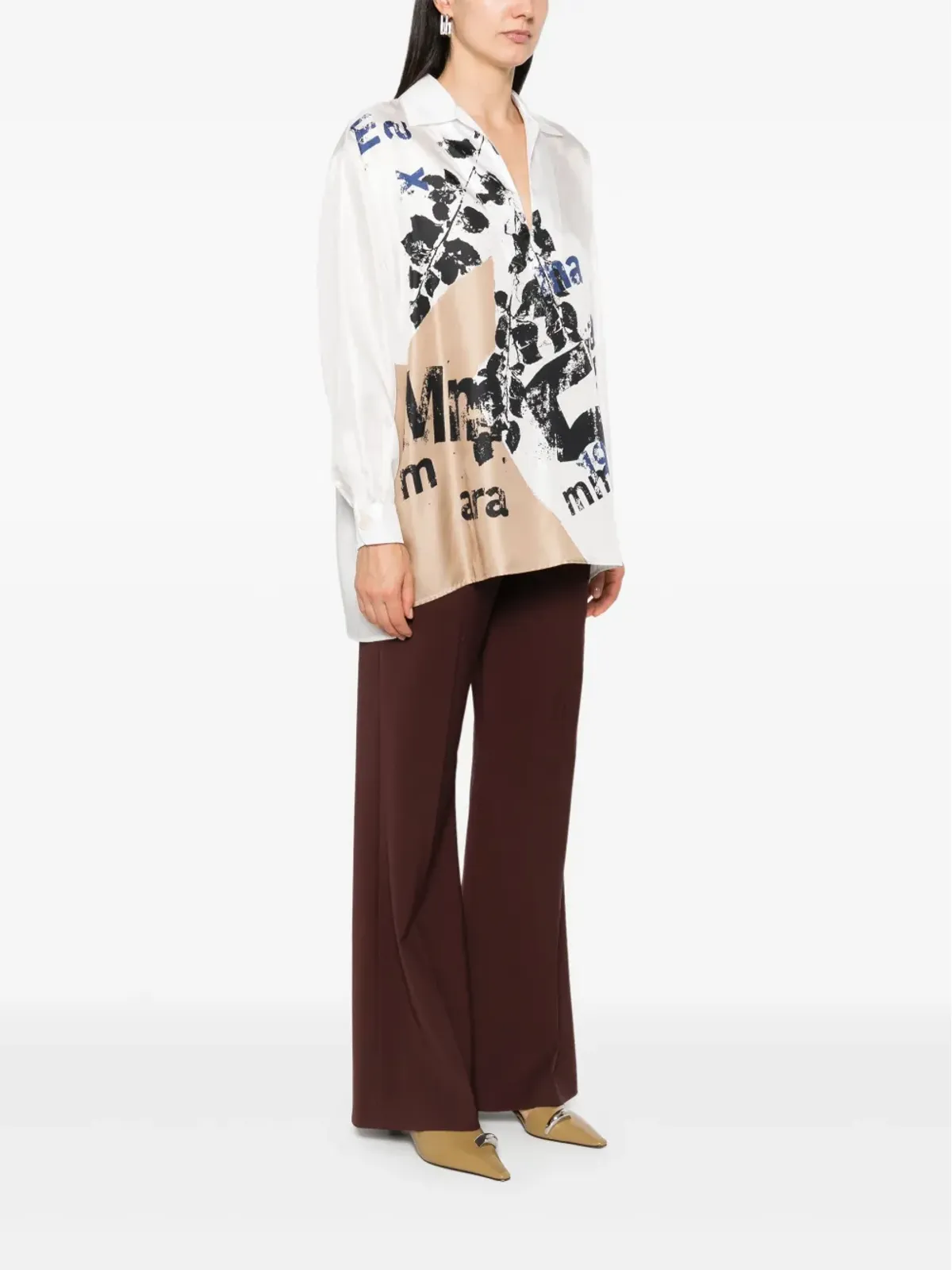 Max Mara Formica シャツ - 画像3