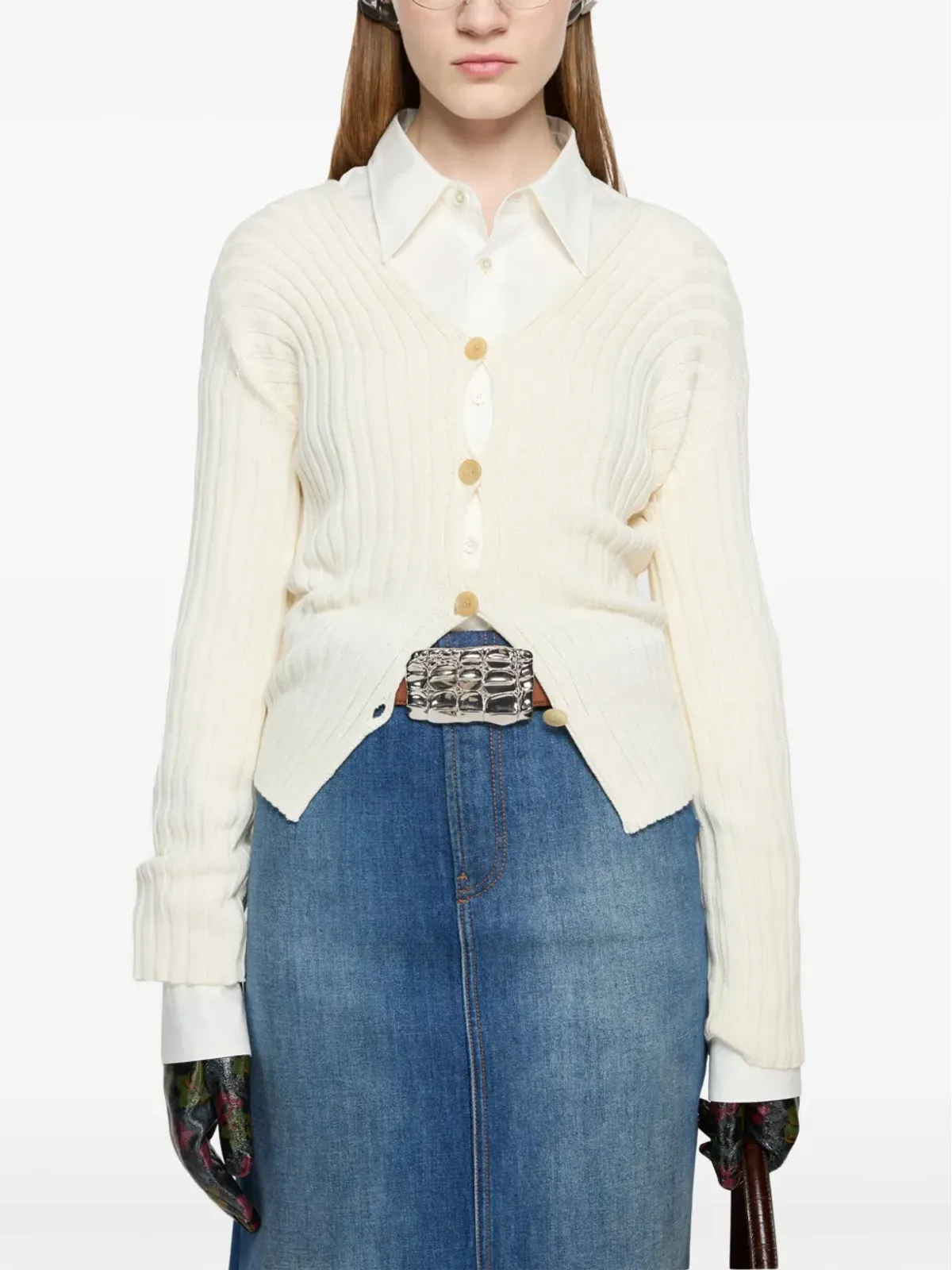 Acne Studios コットンカーディガン - 画像3