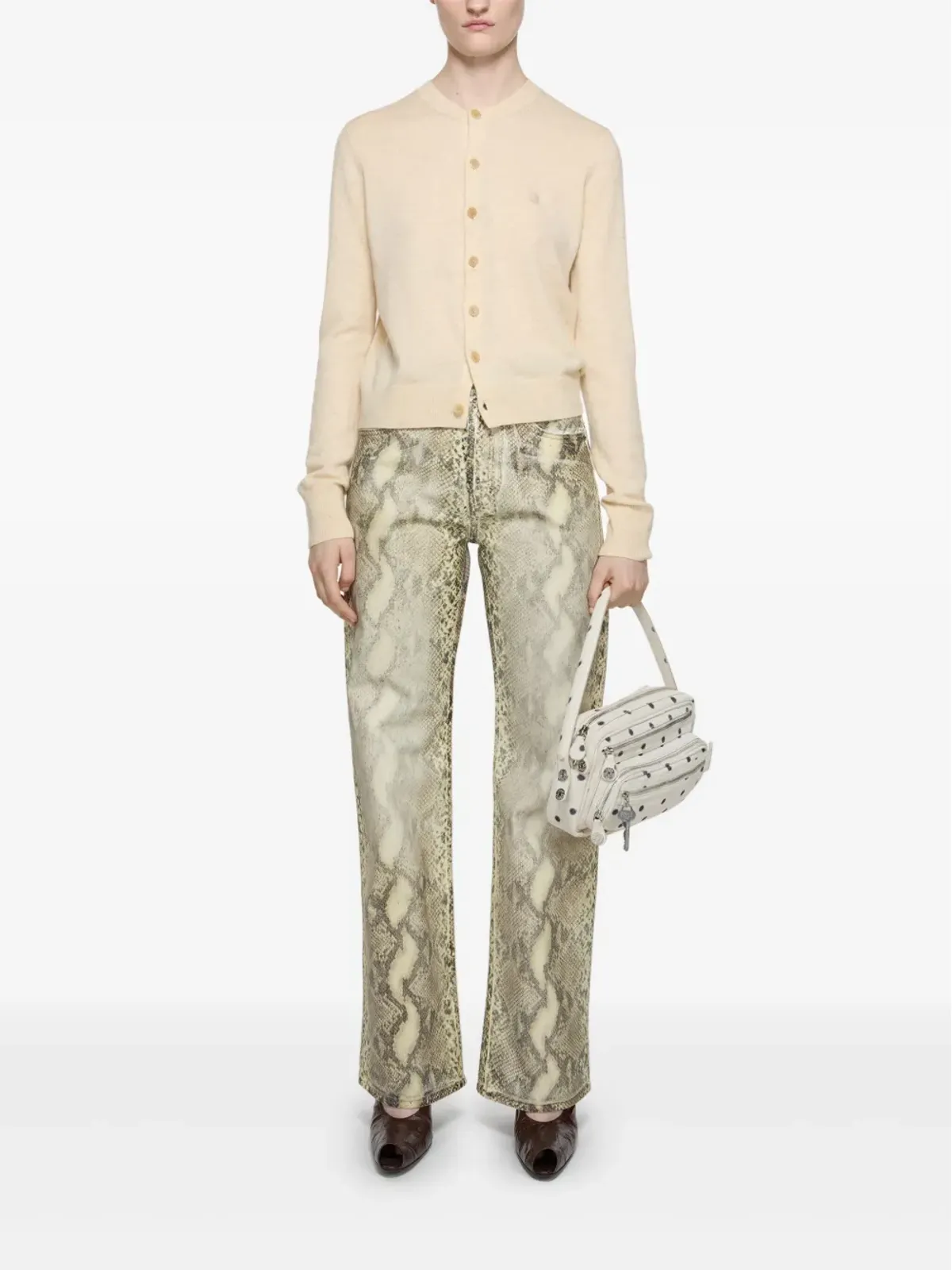 Acne Studios ウール混紡カーディガン - 画像2