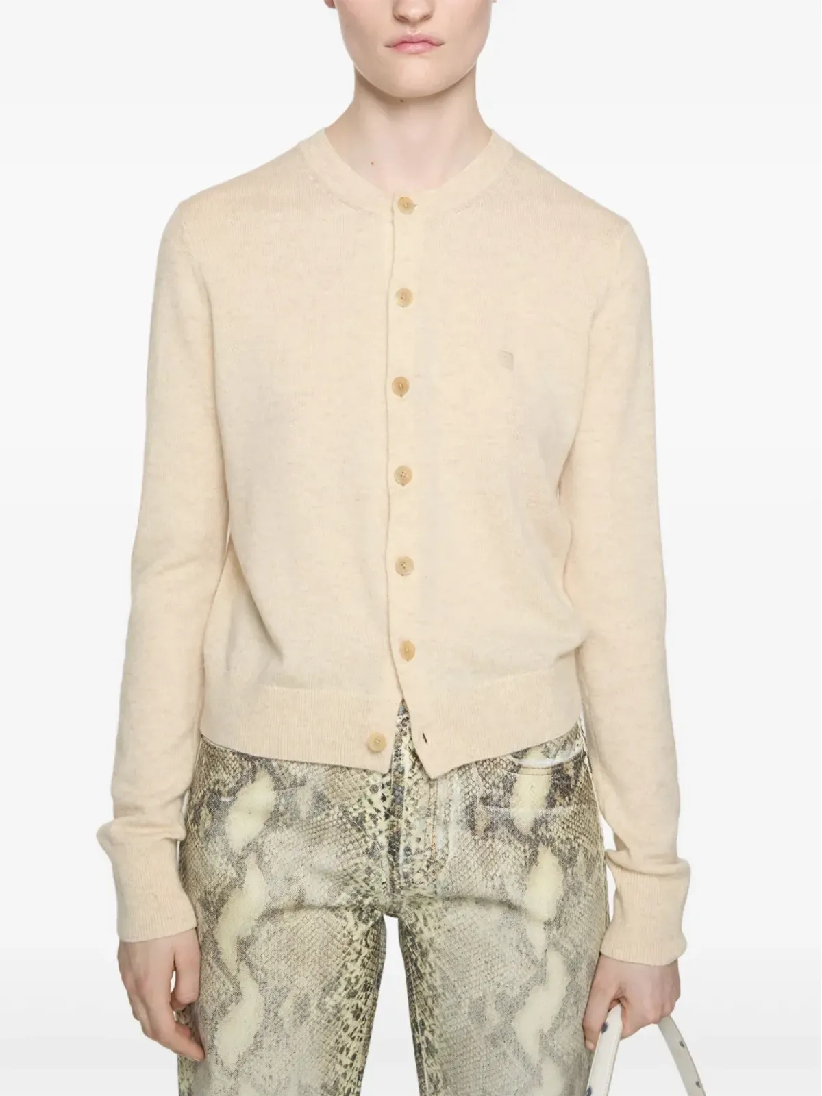 Acne Studios ウール混紡カーディガン - 画像3