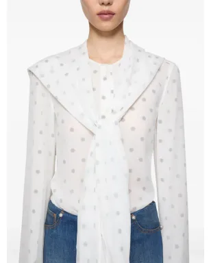 Acne Studios レイヤードタイネック ブラウス - サムネイル5