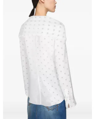Acne Studios レイヤードタイネック ブラウス - サムネイル4