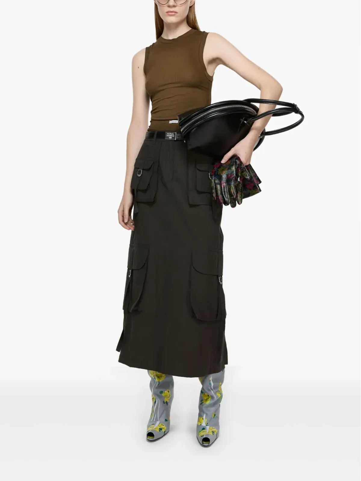 Acne Studios カーゴミディスカート - 画像3