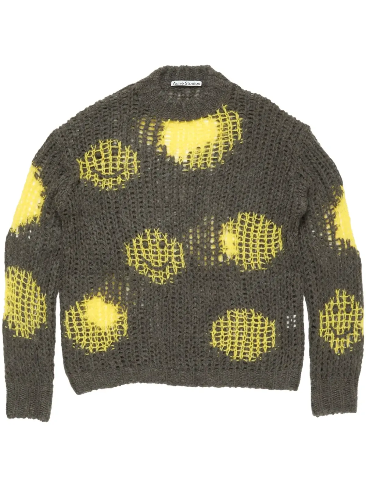 Acne Studios モヘア ジャンパー（グレー） - 画像1