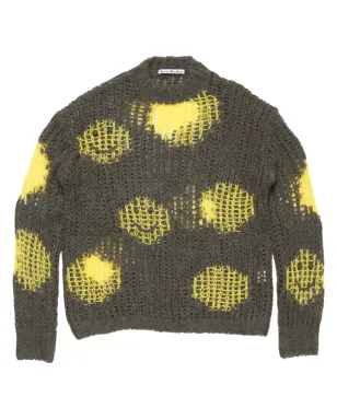 Acne Studios モヘア ジャンパー（グレー） - サムネイル1