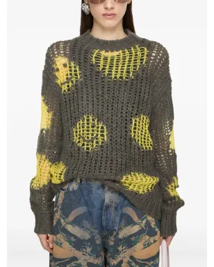 Acne Studios モヘア ジャンパー（グレー） - サムネイル3