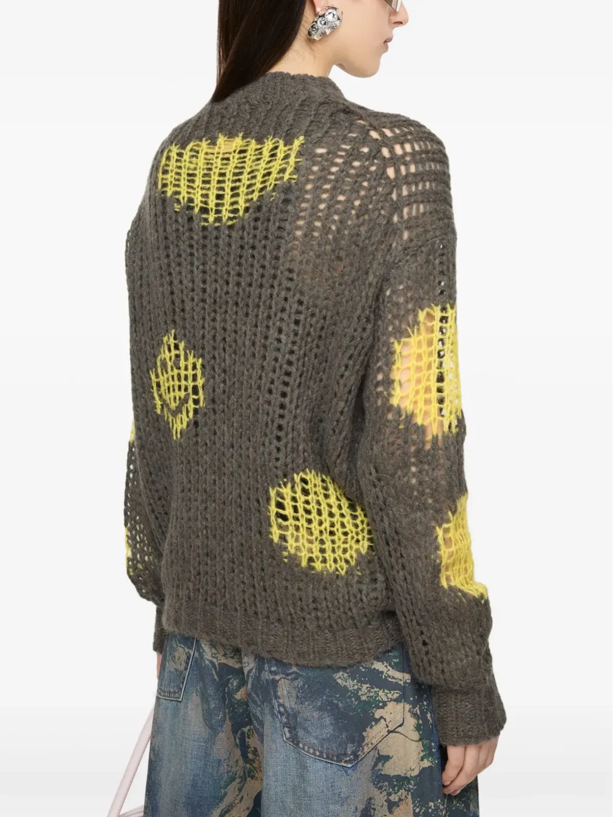Acne Studios モヘア ジャンパー（グレー） - 画像4
