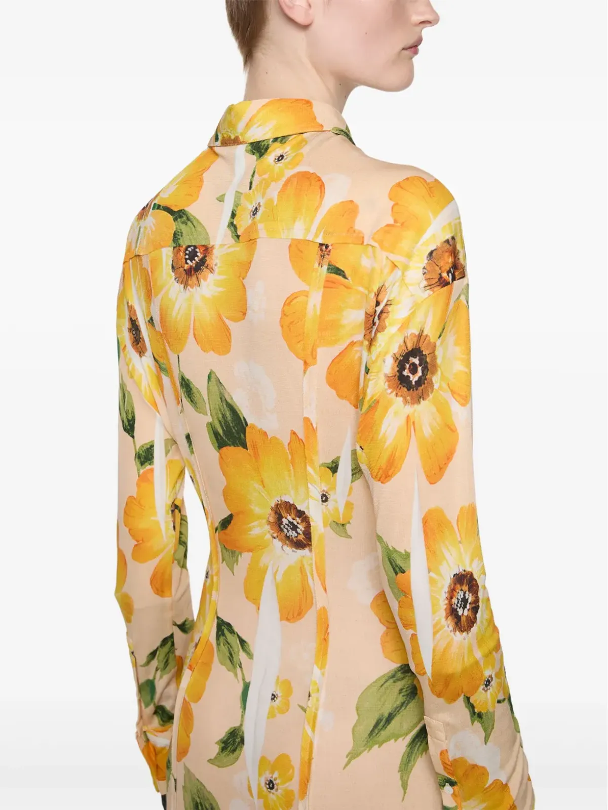 Acne Studios フローラルプリント ミディドレス - 画像5