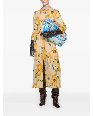 Acne Studios フローラルプリント ミディドレス - サムネイル3