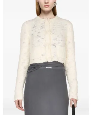 Acne Studios リボン装飾カーディガン - サムネイル3