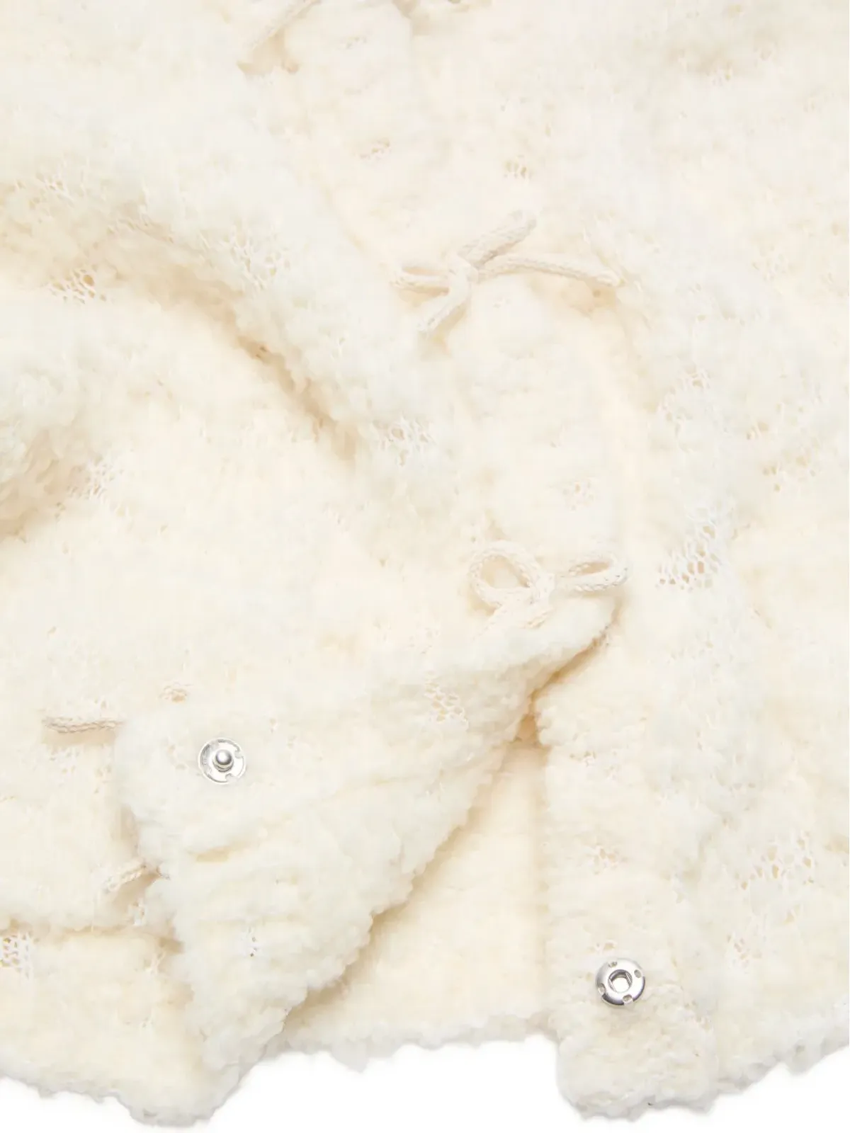 Acne Studios リボン装飾カーディガン - 画像4