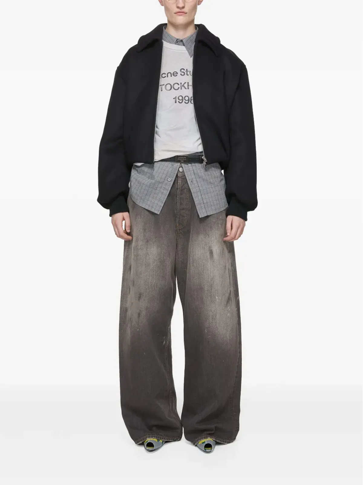 Acne Studios スーパーバギーフィットジーンズ - 画像2