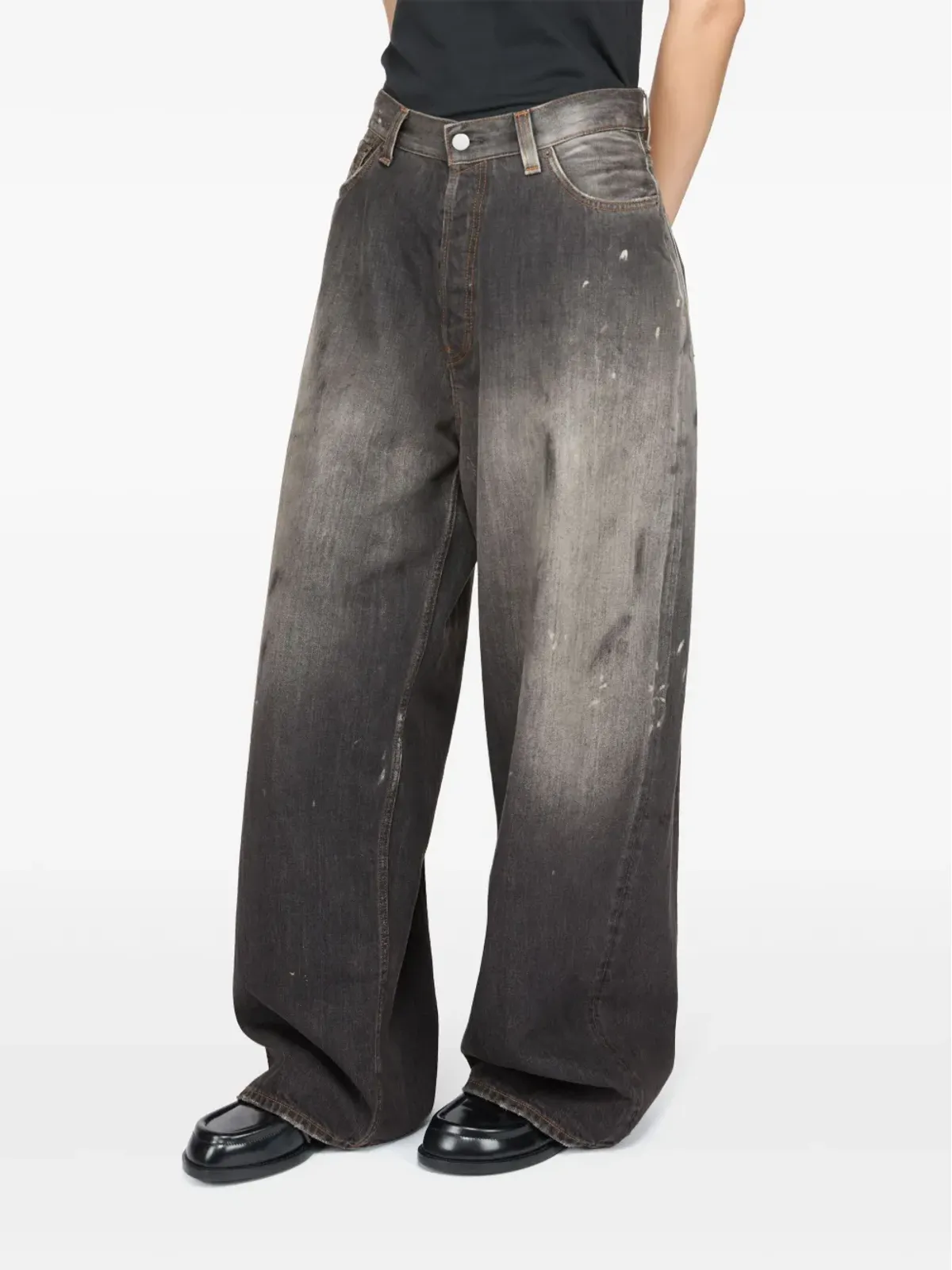 Acne Studios スーパーバギーフィットジーンズ - 画像4