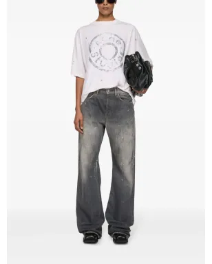 Acne Studios フェード加工のルーズジーンズ ブラック - サムネイル2