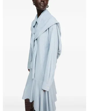 Acne Studios ストライプ柄ミディドレス - サムネイル5