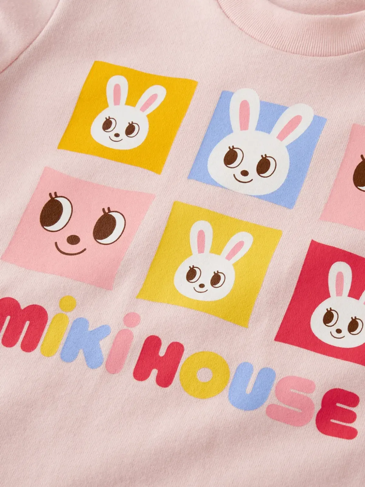 Miki House うさぎプリントTシャツ - 画像3