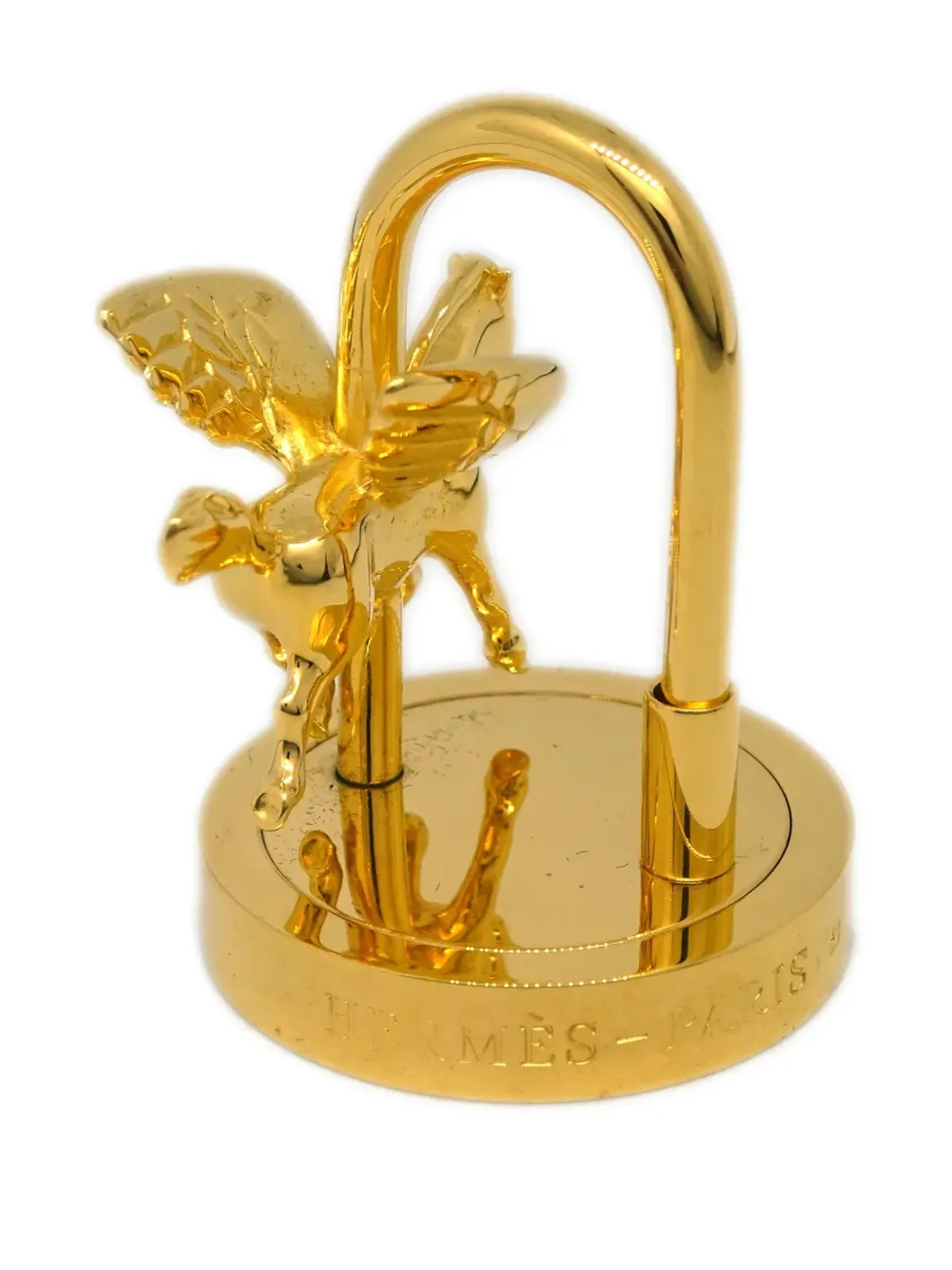 Hermès ビンテージ 2007 Entrez Dans la Danse! Pegasus パドロック - ゴールド - 画像2
