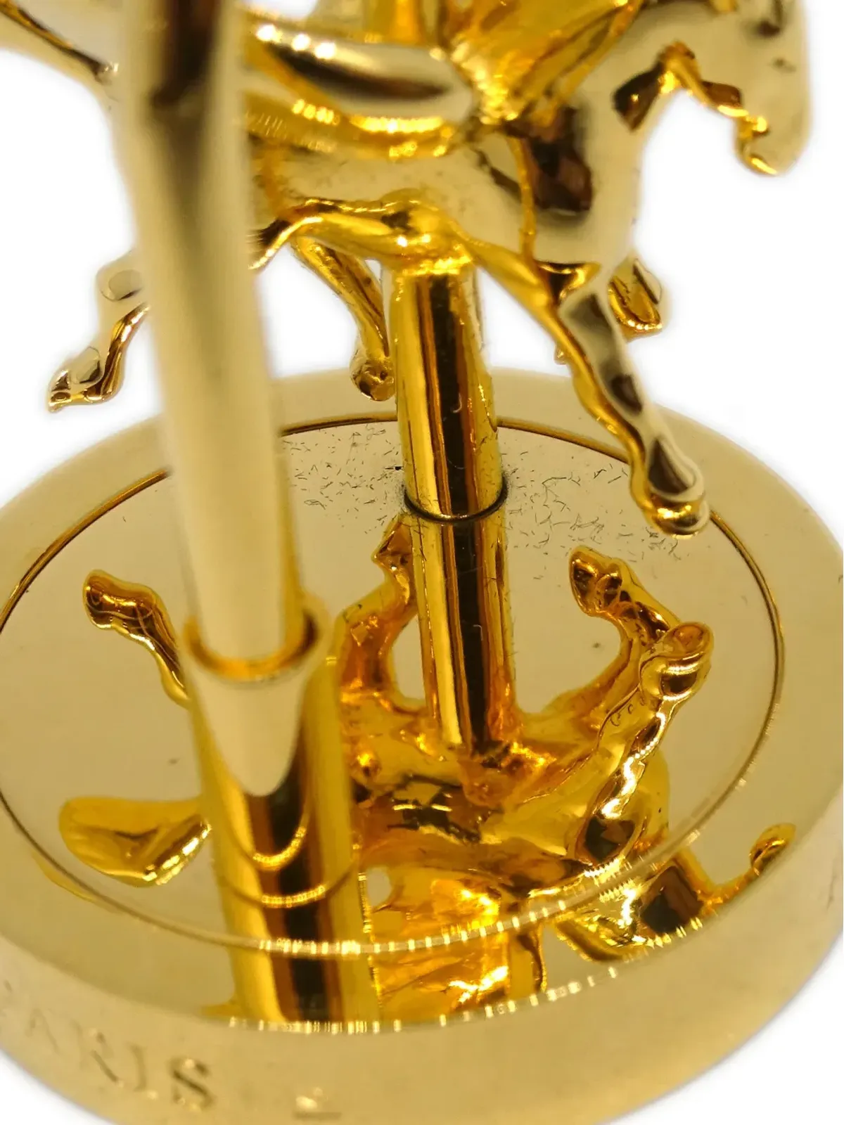 Hermès ビンテージ 2007 Entrez Dans la Danse! Pegasus パドロック - ゴールド - 画像3