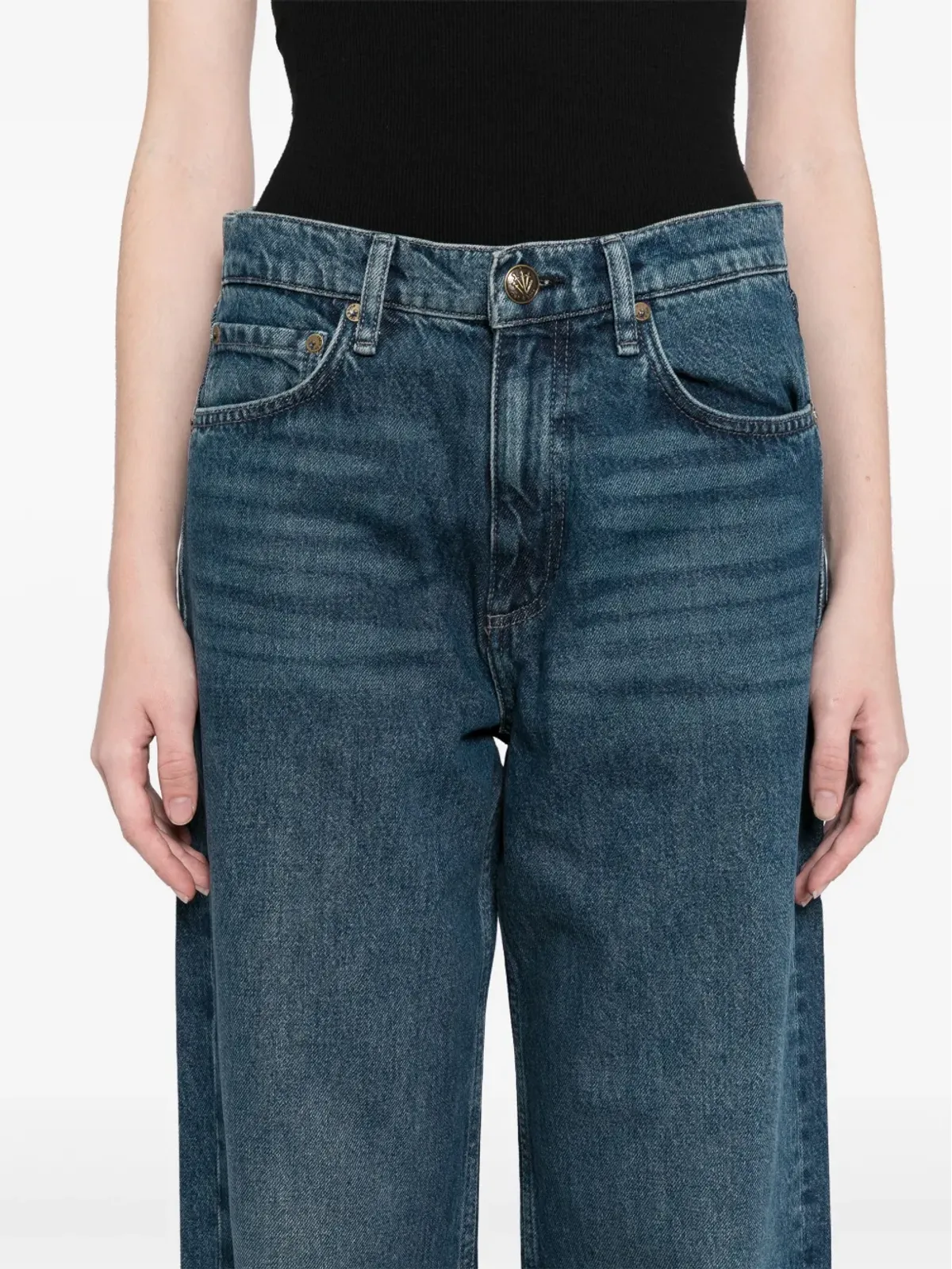 rag & bone シア ハイライズ・ストレートジーンズ - 画像5