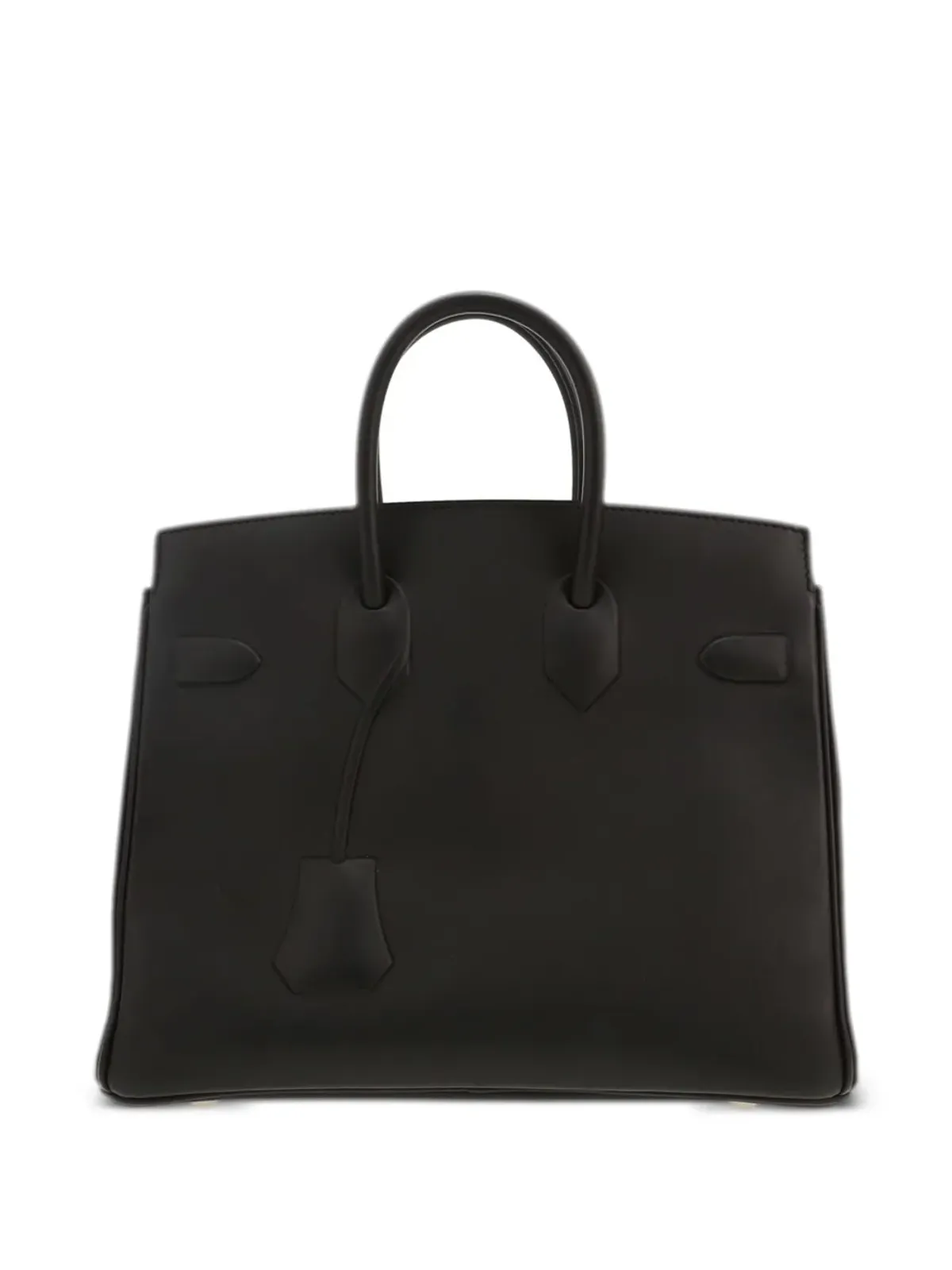 Hermès ビンテージ 2021 バーキン シャドウ ハンドバッグ - ブラック - 画像2