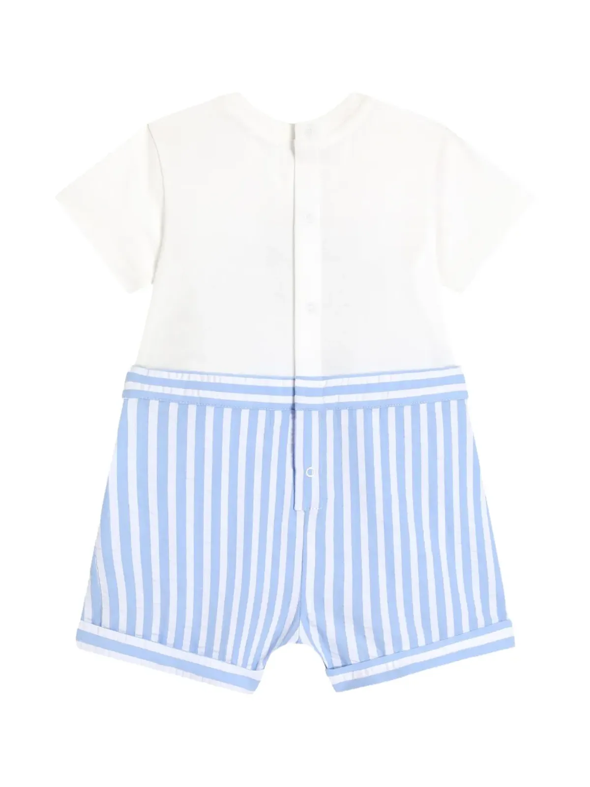 Dolce & Gabbana Kids ストライプ ロンパース - ホワイト - 画像2