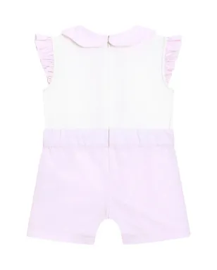 Dolce & Gabbana Kids コットンロンパース ホワイト - サムネイル2