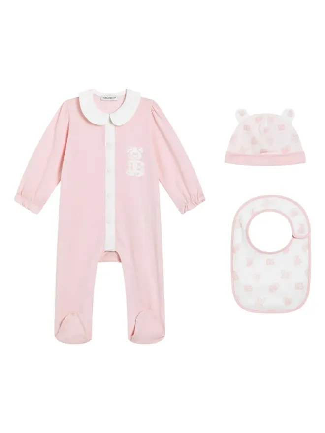 Dolce & Gabbana Kids Dolce & Gabbana Kids ベアプリント パジャマセットの商品画像