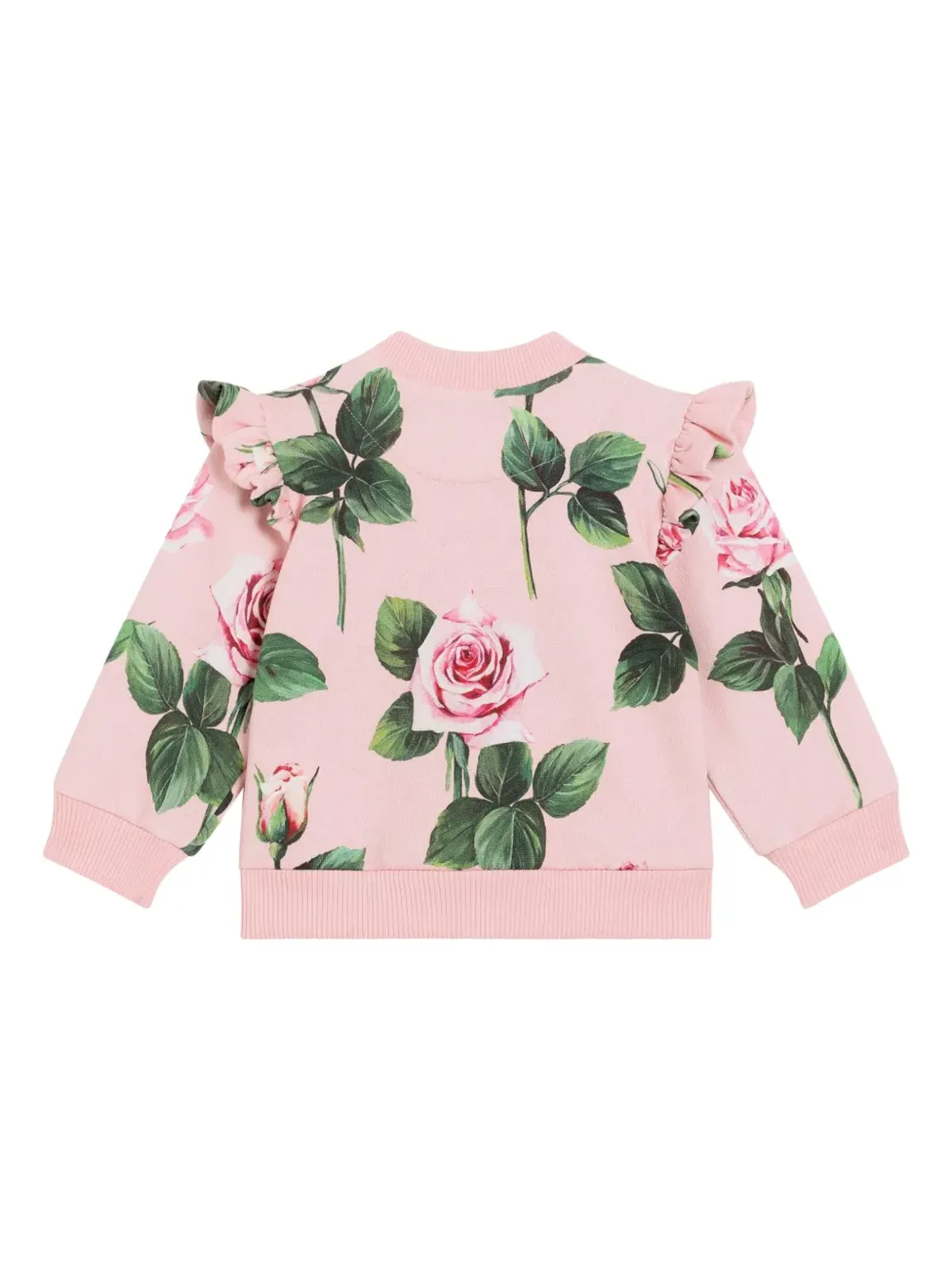 Dolce & Gabbana Kids フローラルプリント カーディガン ピンク - 画像2