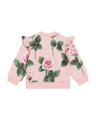 Dolce & Gabbana Kids フローラルプリント カーディガン ピンク - サムネイル2